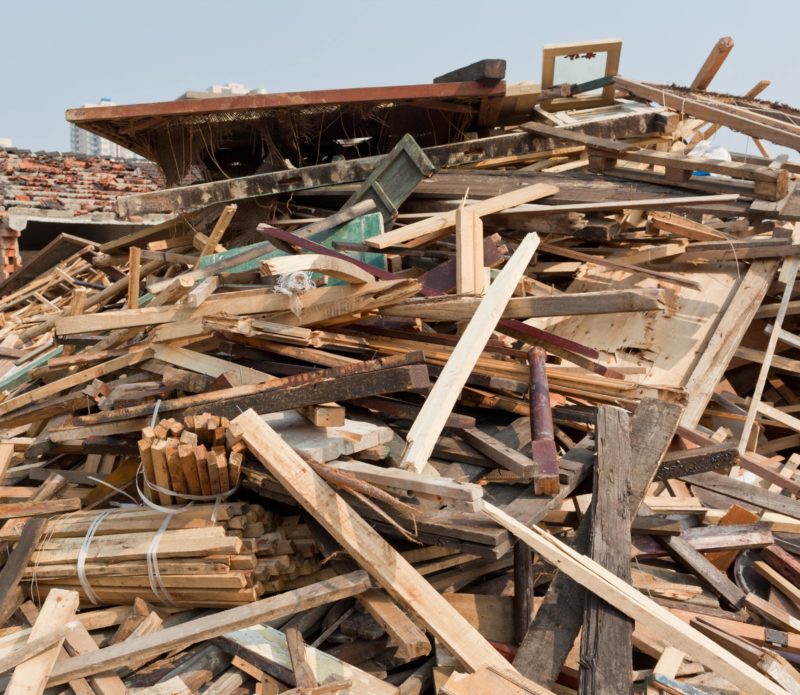 Image of Construction Debris for Kitsap Junk Removal